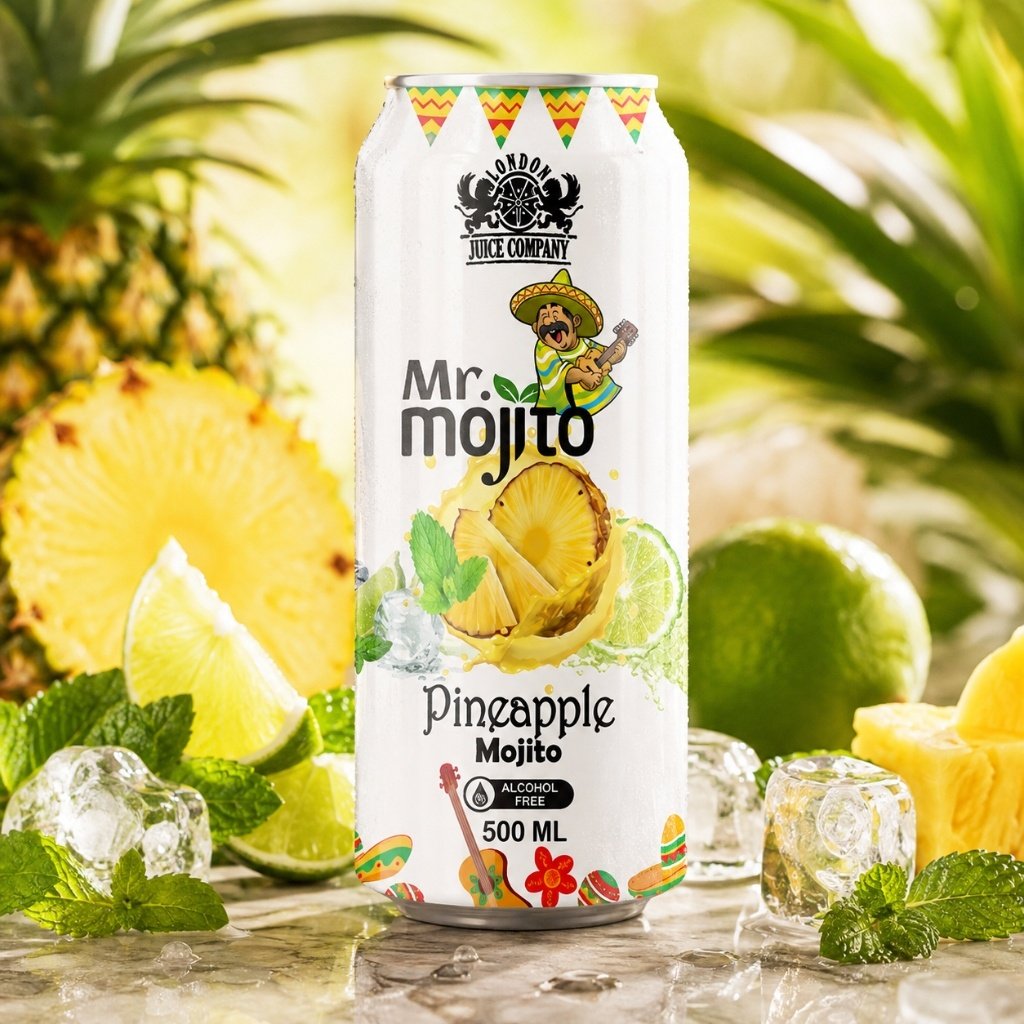 Mr. Mojito Pineapple Mojito 500ml Can